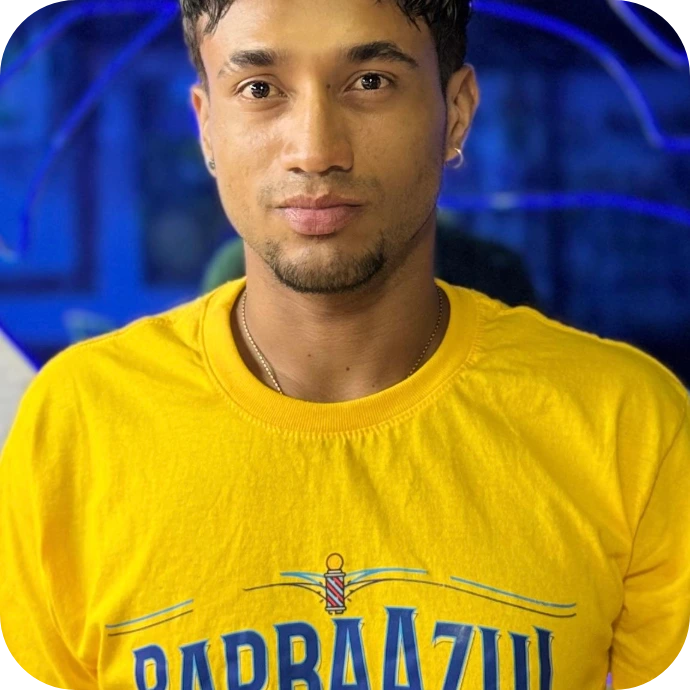 Daniel — Barbero Experto en Barba Azul